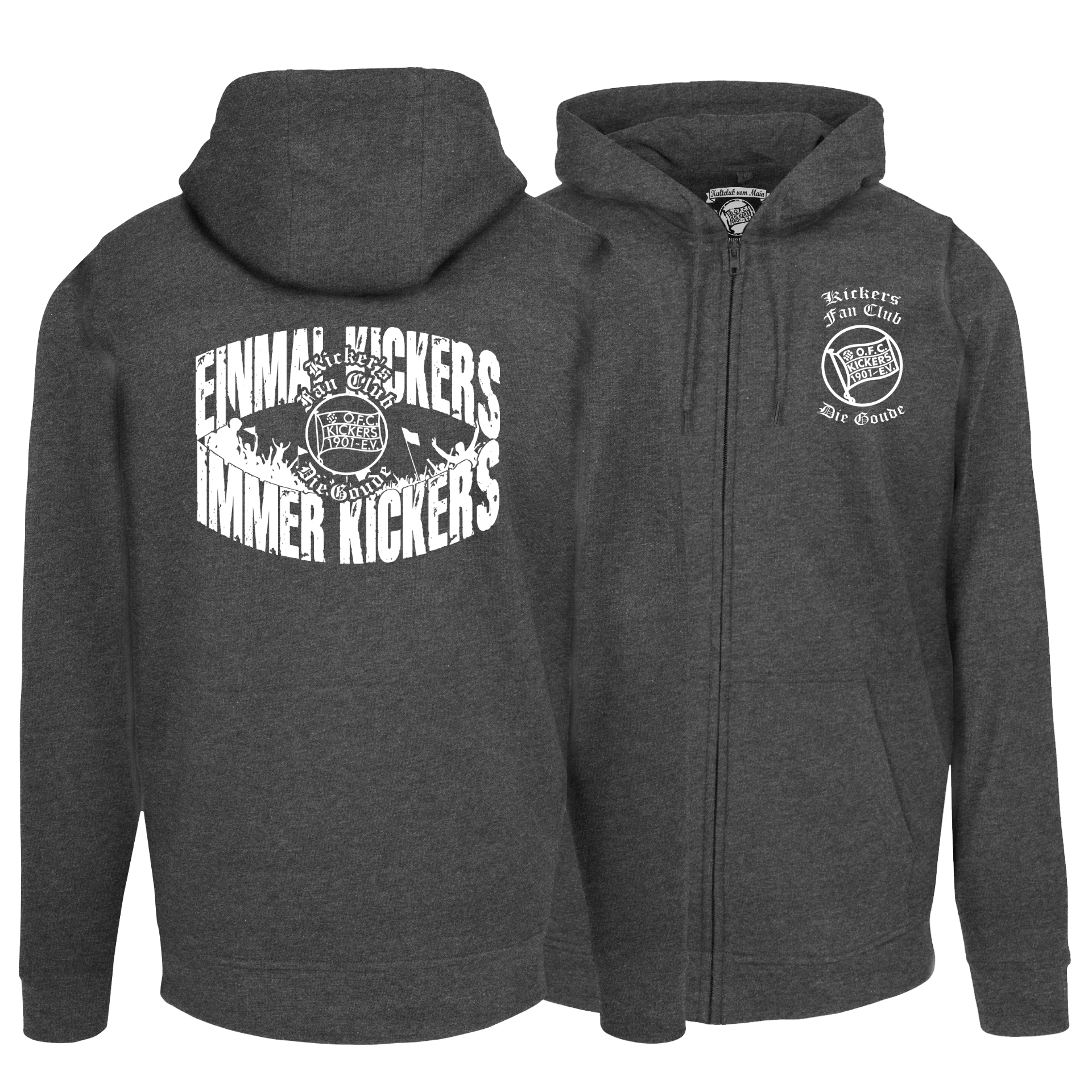 Zip-Hoodie "Goude"